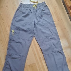 Wonderwink grey scrub bottoms size M